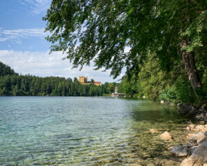 Alpsee mit Schloss Hohenschwangau