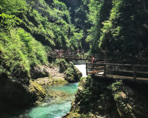 Der Weg durch die Vintgarklamm